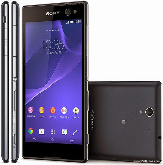 Tablettes Reconditionnées Téléphone Débloqué Rénové Sony Xperia C3 D2533 Cell Quad Core Dual Sim Android Smartphone 3g 4g Wifi Gps Caméra 5 8mp