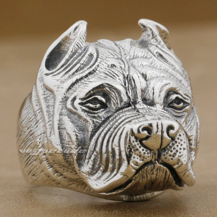 2021 925 sterling silver pitbull lovely