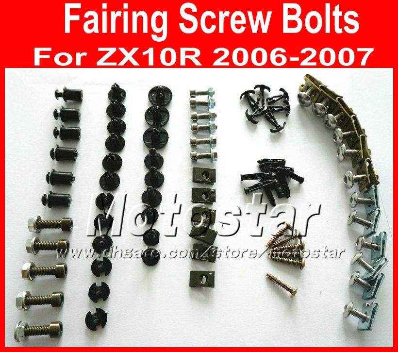 motorcycle fairing bolt kits