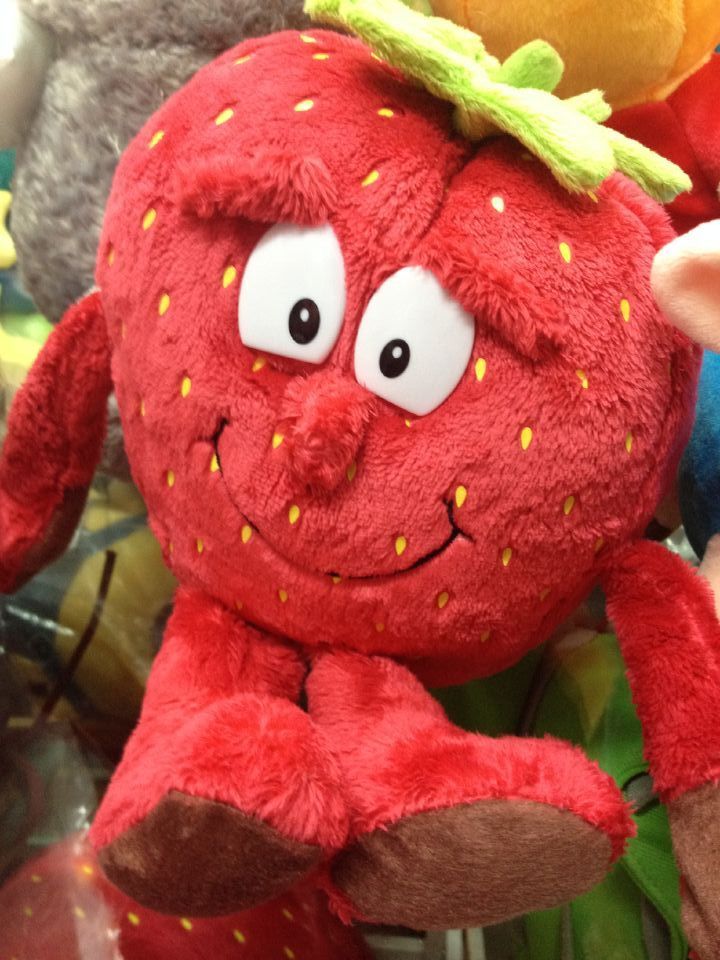 strawberry stuffed toy