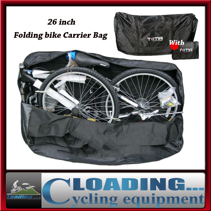 26 inch folding bike carry bag