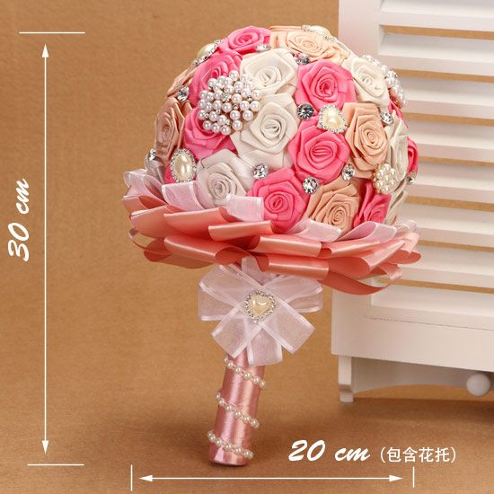 Lovely Pink Color Bouquet De Fleur De Mariage Ramos De Novia Artificial Silk Sale Elegant Gorgeous Wedding Flowers Accessories Gerberas Wedding