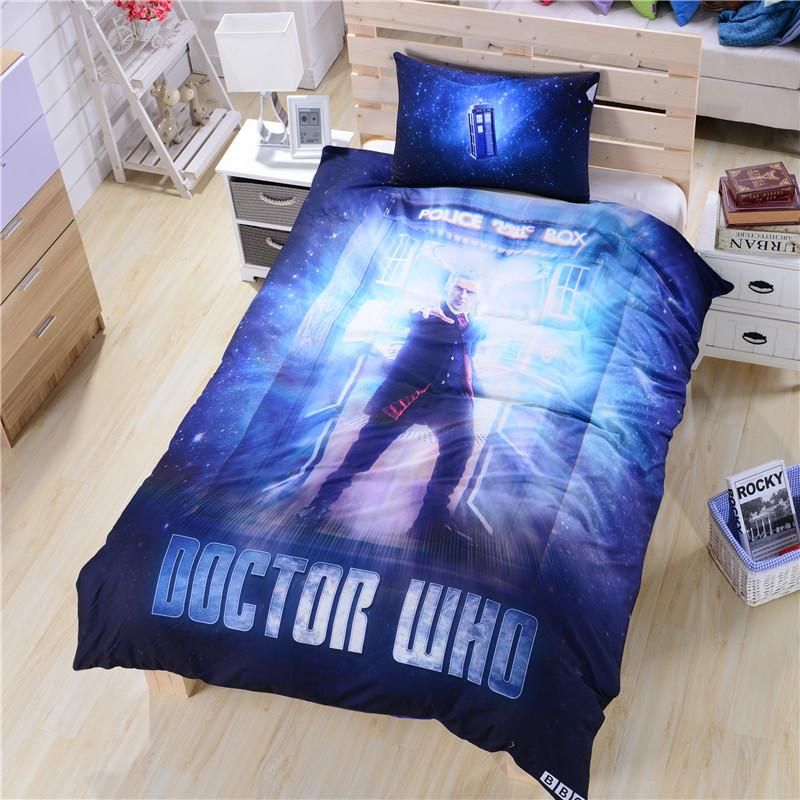 Doctor Who 3d Bedding Set Kids Bedding Usa Aus Uk Suitable Size