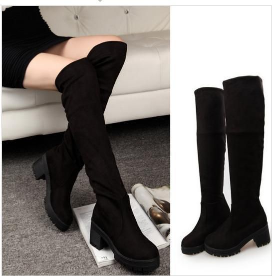 faux suede boots women's