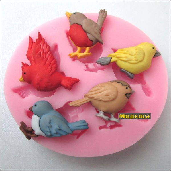 Acheter Les Oiseaux De Dessin Anime De Silicone Fondant Moules A Gateau De Savon Chocolat Moule Pour La Douche De Bebe Et De La Fete Danniversaire De La Cuisine Des Ustensiles De Acheter Les Oiseaux De Dessin Anime De Silicone Fondant Moules A Gateau De Savon Chocolat Moule Pour La Douche De Bebe Et De La Fete Danniversaire De La Cuisine Des Ustensiles De