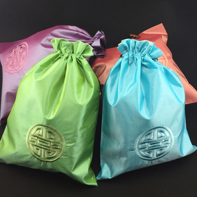 2020 Chinese Style Ethnic Cloth Bags For Shoes Bag Travel Storage Pouch