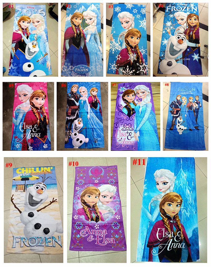 frozen bath towel