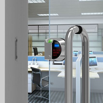2019 Free Shpping Diy Fingerprint Password Office Door Lock Glass