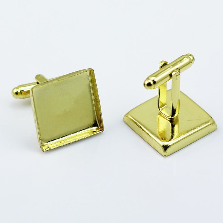 Shop Cuff Links Online, Beadsnice Cufflink Parts With 18mm Square Bezel