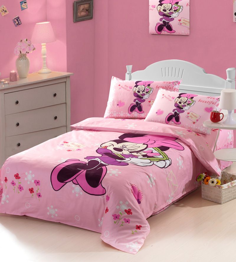 minnie mouse twin bedding sets