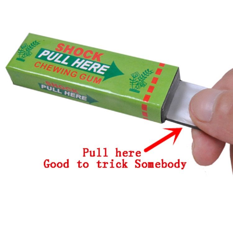 prank chewing gum