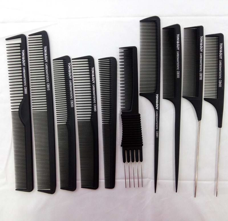 Carbon Hair Comb Types Barber Combs Heating Salon Hair Cutting