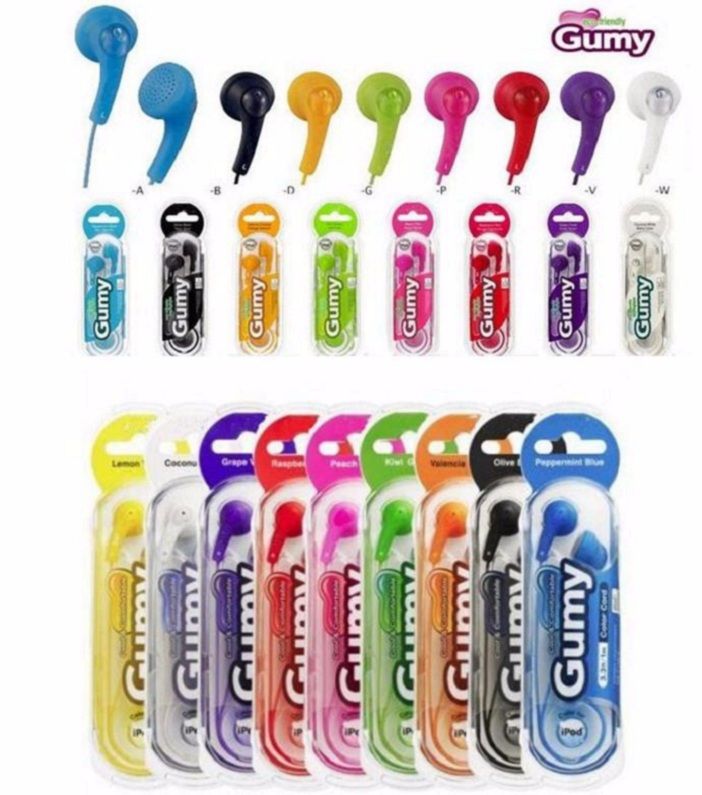 Gumy Gummy Earphone Earbuds 3.5mm Headphone HA F150 Without MIC And Remote For Iphone 6 Plus 5