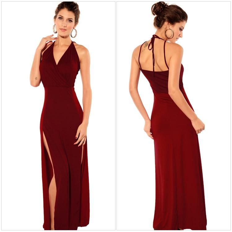tight dress with slit