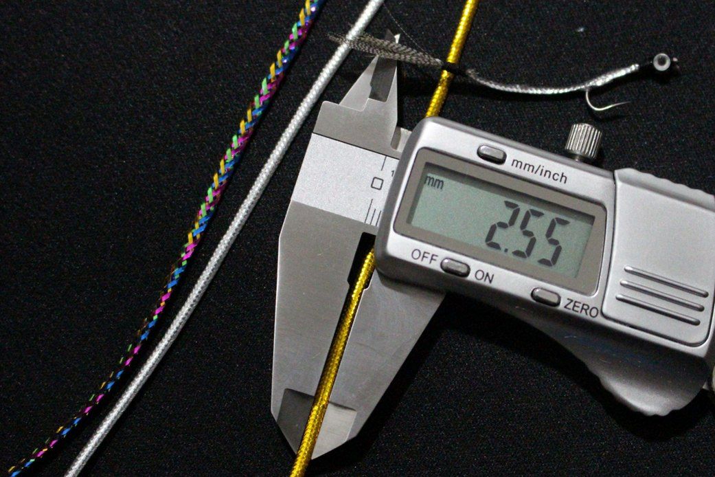 4m Mylar Holographic Tinsel Flat Braid Fly Tying Chenille Crystal Flash Line