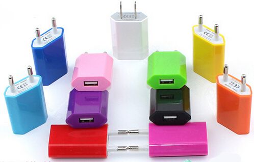 Good Quality 5v Real 500ma Wall Usb Charger Adapter For Iphone 4