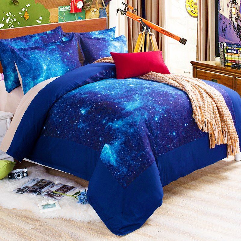 2 3 hipster galaxy 3d bedding sets universe outer space duvet cover galaxy fitted sheet