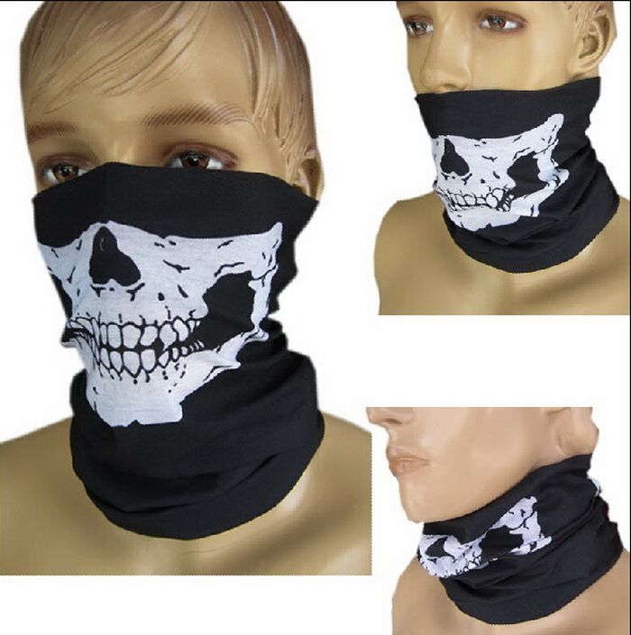 2015 Fashion Motocross Motorcbike Bicycle Face Mask Skeleton Masks