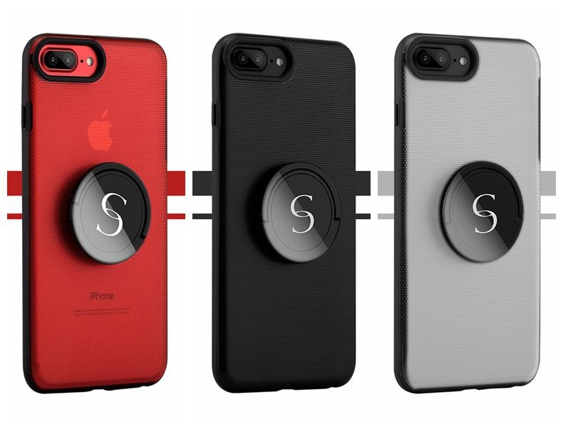 cell phone case with holder on back