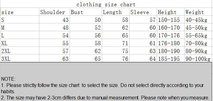 Eminem Size Chart