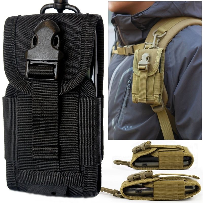 Portable Mobile Phone Waist Bag Hiking Camping Pack Pocket Cell Phone Pouch Tool 
