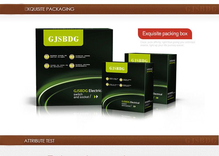Best Sale High Quality 4 Gang 2 Way Gjsbdg Luxury Wall Switch