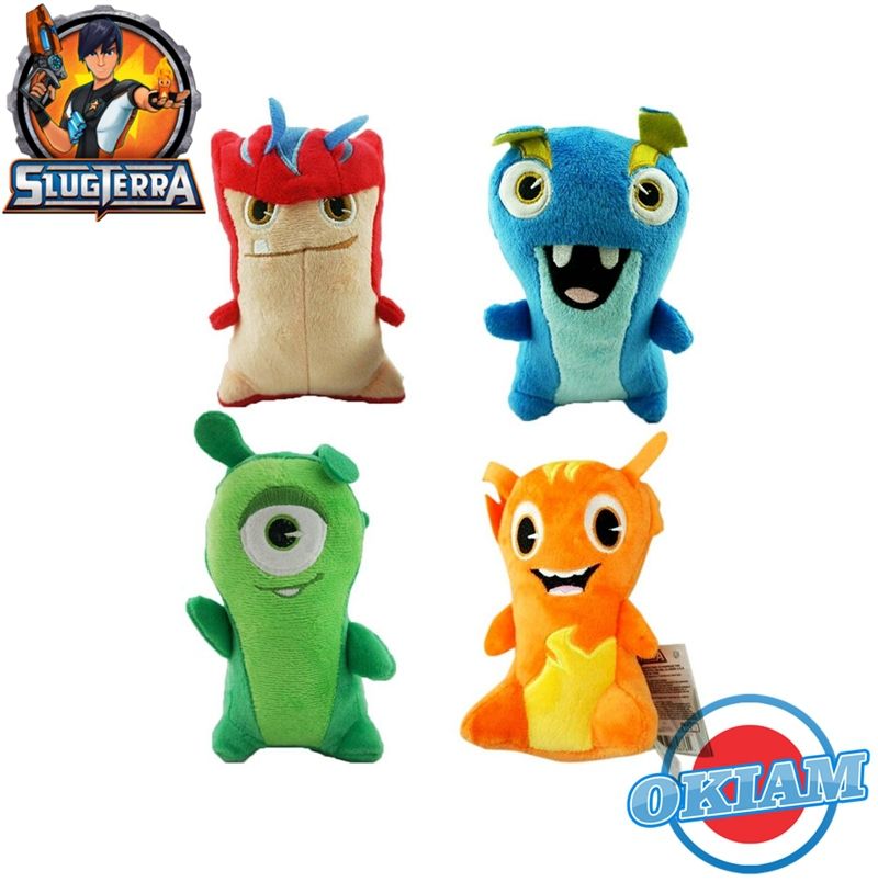 Rellenos de Juguetes Slug Terra Regalo para los Niños Burpy Boon Doc Rammstone y Tazerling