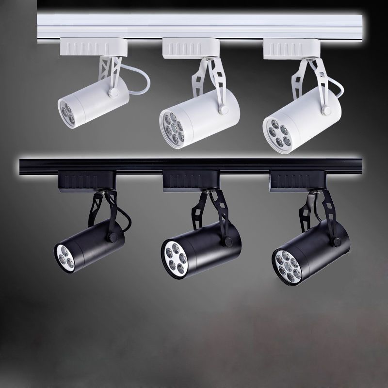 Indoor Track Lighting Black/White Led Track Lamp 3W 5W 7W 12W 18W Led