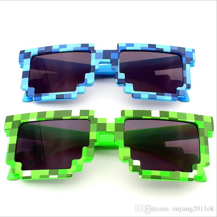 Acquistare Nuovi Occhiali Da Sole Di Moda Minecraft Wemen Uomini Vetri  Verdi Blu i Creeper Occhiali Da Sole Occhiali Da Sole Mosaico Minecraft  Economico | Consegna Veloce E Qualità | It.Dhgate