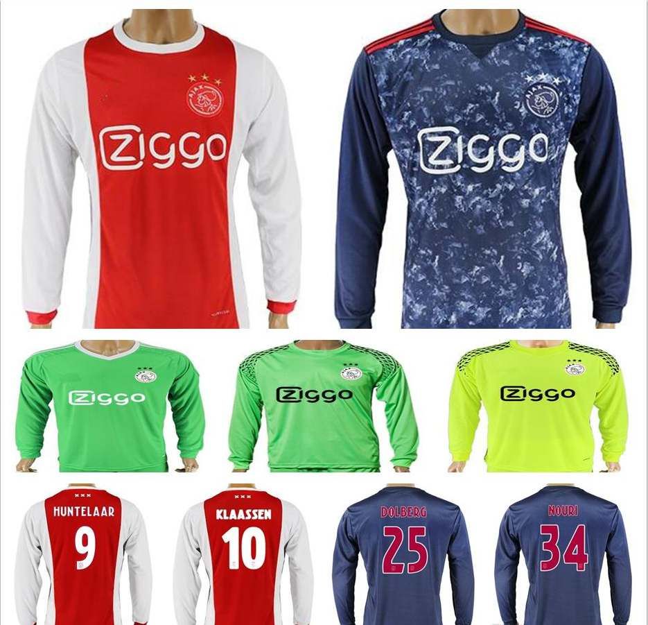 ajax long sleeve jersey