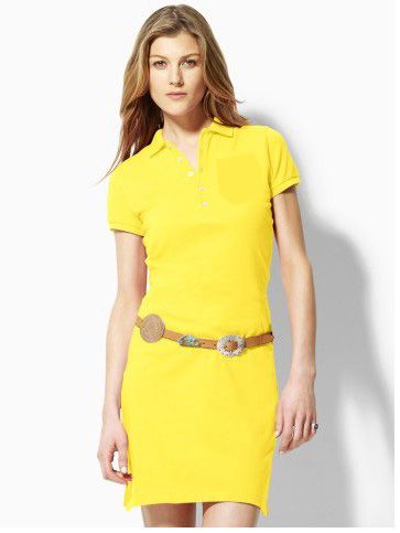 cotton polo dress