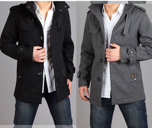 casual wool coat