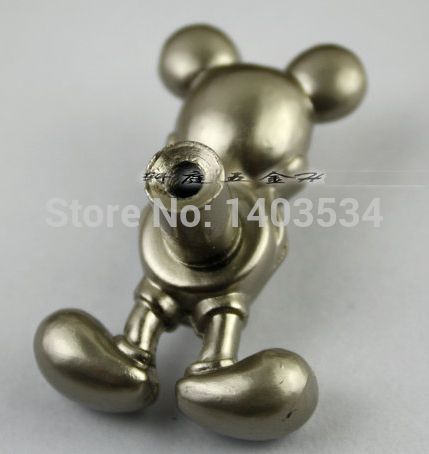 Grosshandel Silber Mickey Mouse Knopfe Dresser Pulls Und Moderne