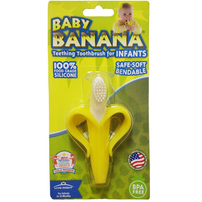 baby banana teether