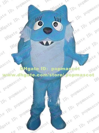 blue cat costume