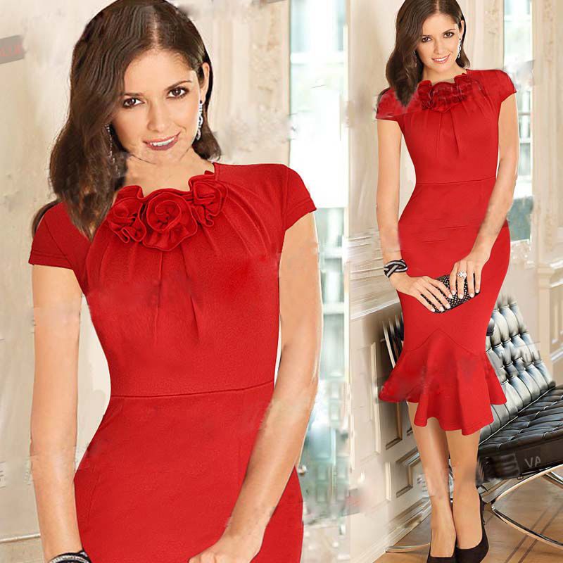 vestido justo sereia