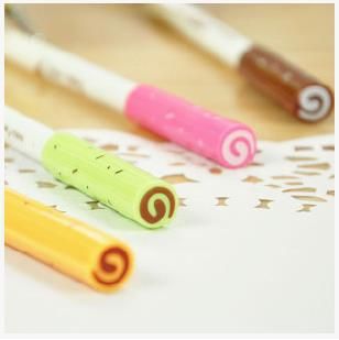 Satin Al Ofis Kirtasiye Urunleri Icin Tatli Seker Renk Jel Kalem Sevimli Jel Murekkep Kalem Ogrencileri Ofis Okul Malzemeleri 6 Adet Grup Arc704 Tl68 56 Dhgate Comda