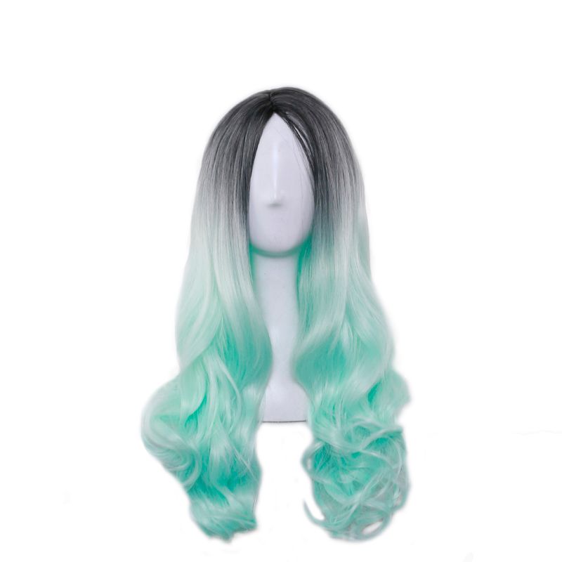 WIG-548-black green