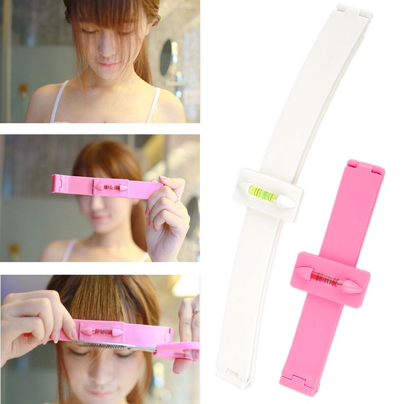 cutting bangs with clippers