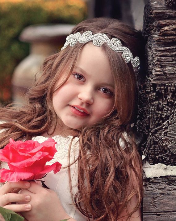 baby girl wedding headbands
