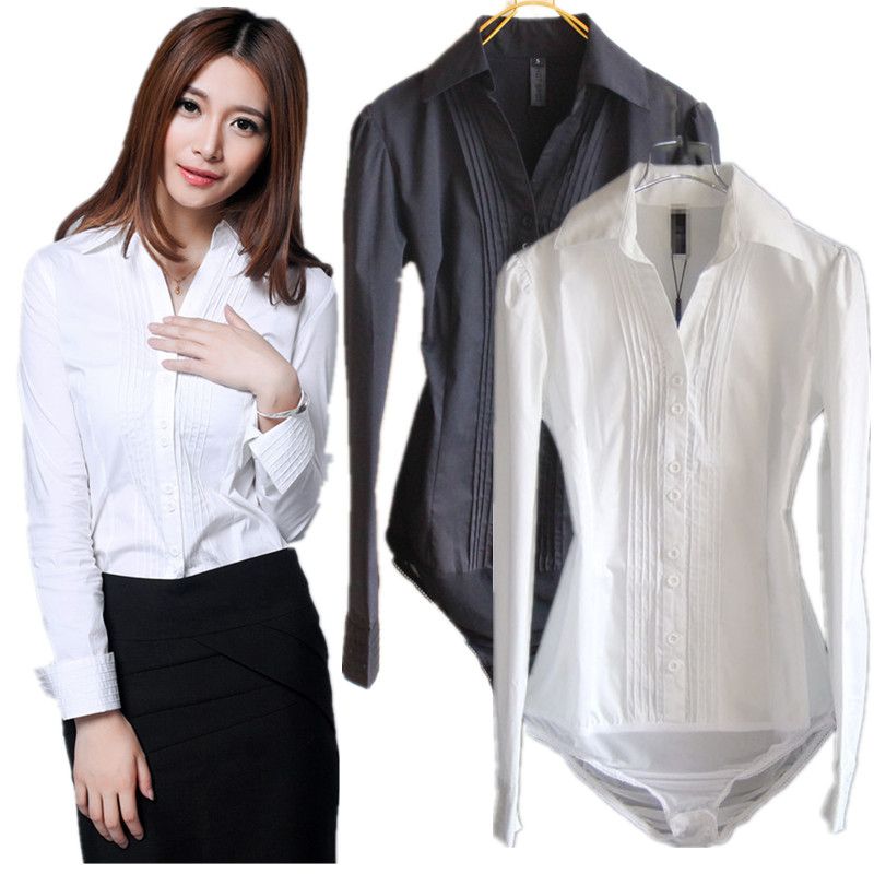 black blouse bodysuit