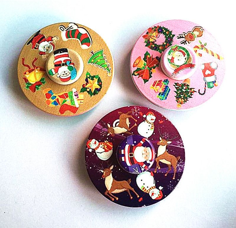 christmas fidget spinner