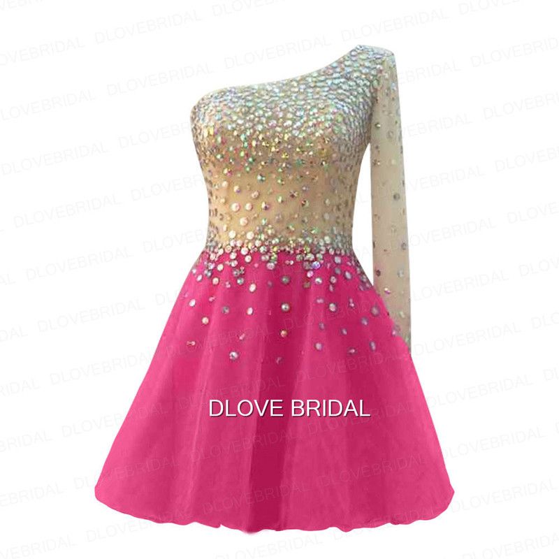 vestidos con una sola manga de fiesta