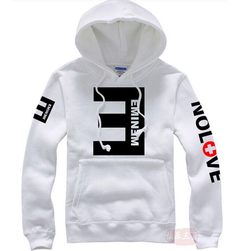 Compra Tamaño Más Gruesa Lana Sudaderas Eminem Letra De La Impresión  Sudadera Jumper Para Hombre Sportwear Ropa Caliente Del Invierno Con  Capucha Marca Barato | Entrega Rápida Y Calidad | Es.Dhgate