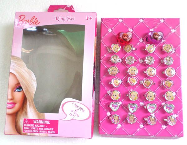 barbie ring set