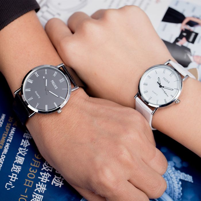 New Brand Pollock Mens Casual Sport Quartz Watch Mens Watches Luxury Quartz Watch Leather Strap Couple Roman Numeral Watch Wrist Male Bling Watches Cheapest Watches From Lightcx 1 96 Dhgate Com