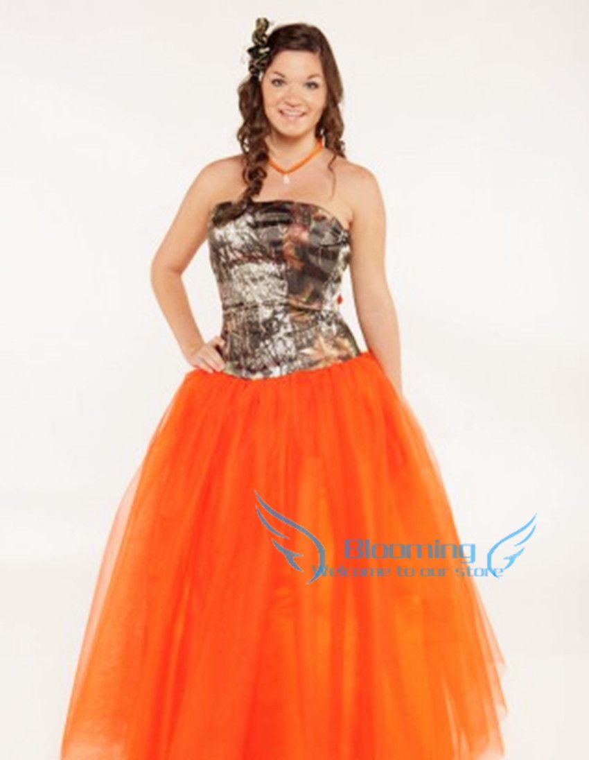 Orange Camo Prom Dresses Sale, 54% OFF 