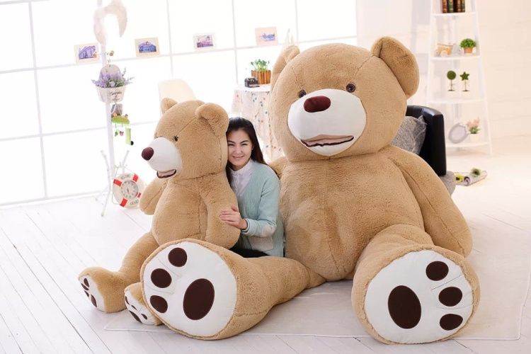 53 in plush teddy bear