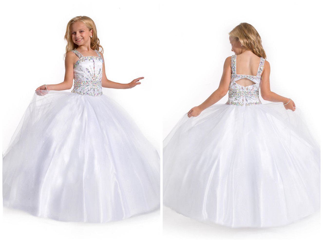 white gown for children