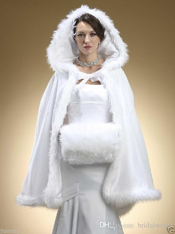 winter wedding dresses with fur